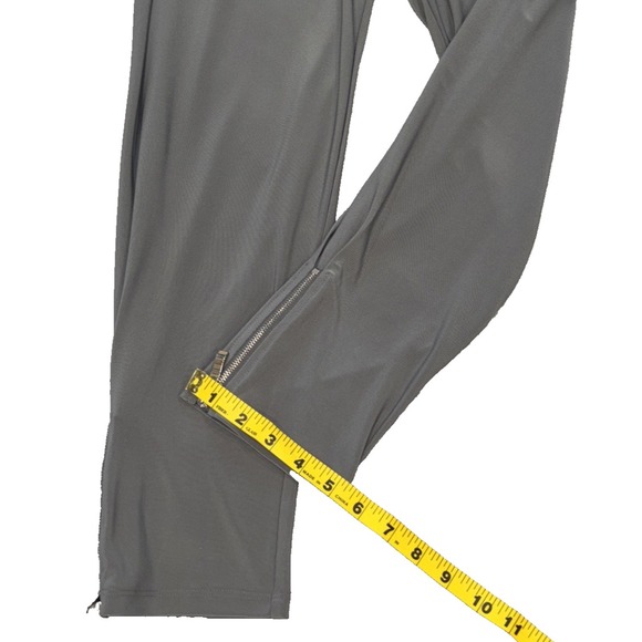 NEW By JJ Legging Pants Women S‎ Gray Athleisure Active Pockets Zipper Stretch - Picture 5 of 12